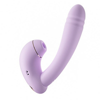 Модульный вибратор 18,3см с возвратно-поступательными движениями и нагревом BeYourLover Minaka CL279B