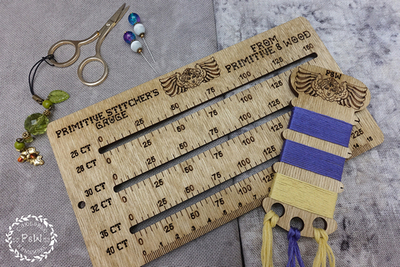 Линейка вышивальщицы "Prim. Stitchers Gauge"