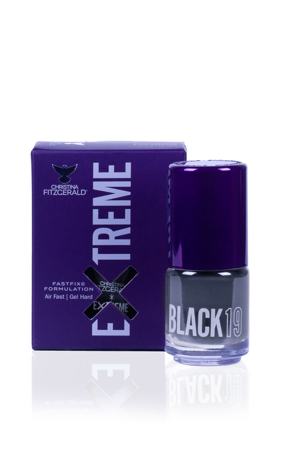 EXTREME - BLACK 19/EXTREME Лак для ногтей - BLACK 19, 15мл (годен до 03/2024)