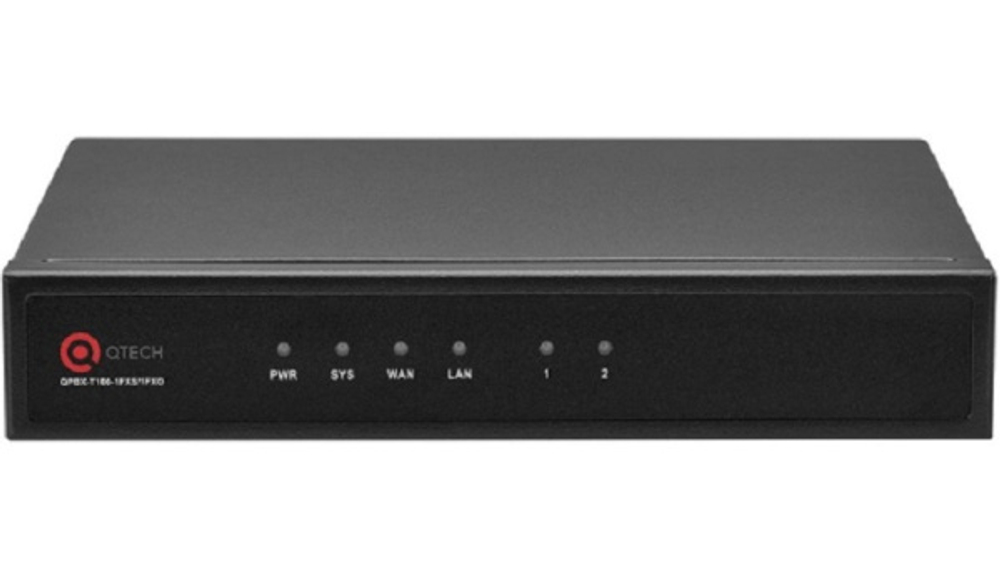 АТС IP QTECH QPBX-T100-2FXO