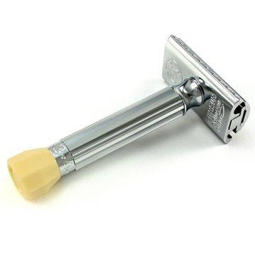 Т-образная бритва (станок) для бритья Merkur Progress хромированный, с регулировкой угла наклона лезвия