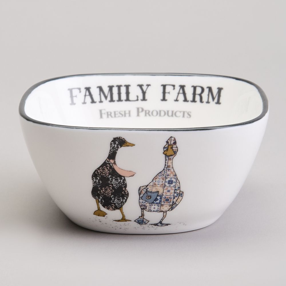 НАБОР САЛАТНИКОВ НА ДЕРЕВ. ПОДСТАВКЕ LEFARD "FAMILY FARM" 5 ПР. 30*19*6,7 СМ (КОР=8НАБ.)