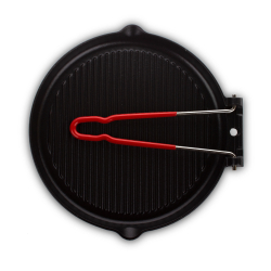 Сковорода гриль 26см Invicta Noir mat