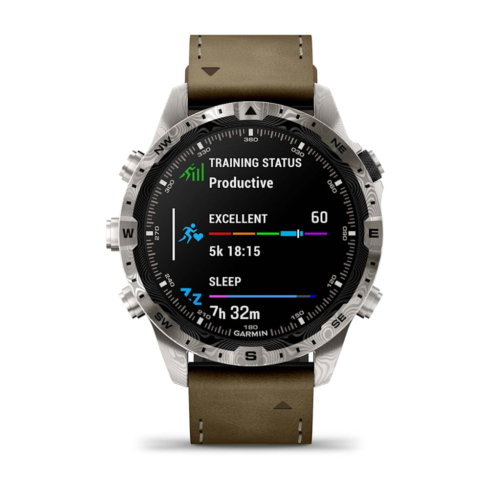Умные часы Garmin MARQ Adventurer Gen 2 - Damascus Steel Edition 010-03393-31