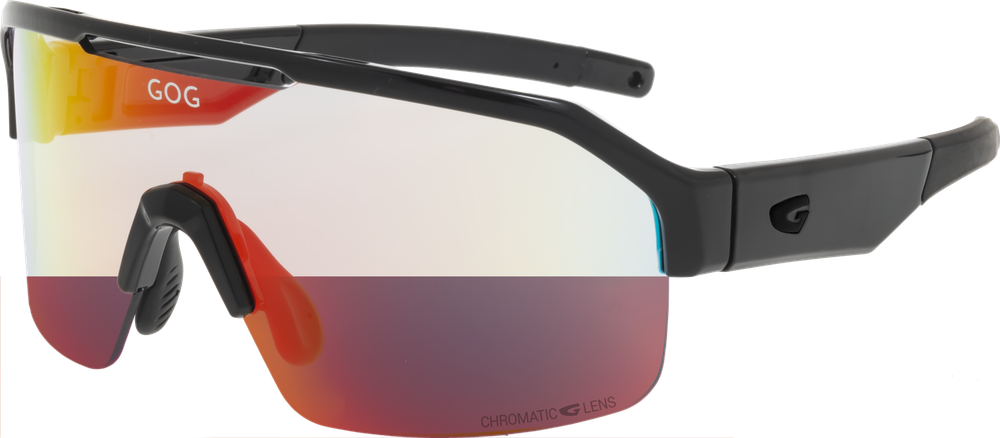 Спортивные очки GOG Thor C / Black / Photochromic Red Lens