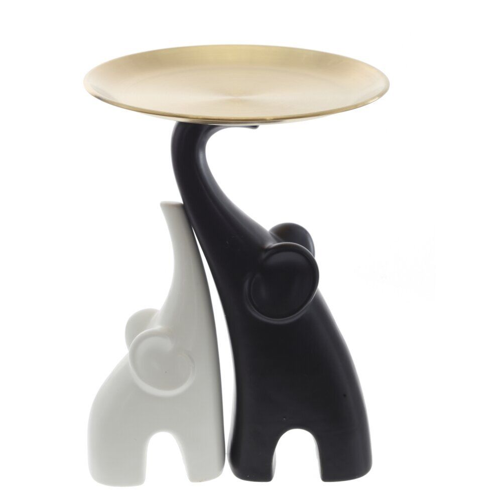 GAEM Набор из 2-х фигурок декоративных "Слон" с подносом, L20 W20 H27,5 см