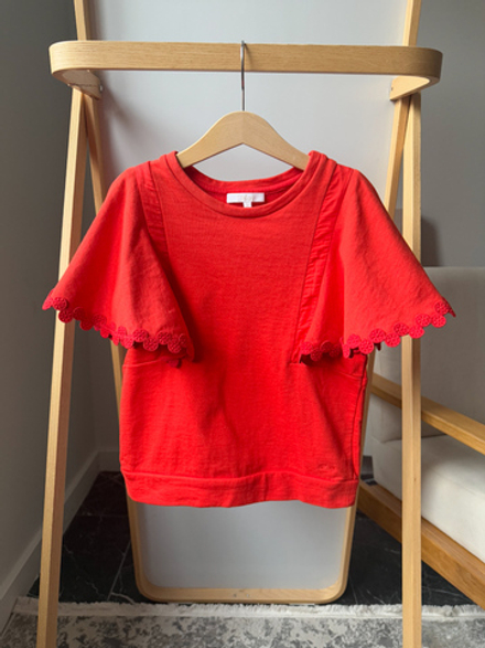 Хлопковая блузка Chloe, 128