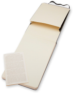 Блокнот Moleskine REPORTER (QP511) 9x14 см 192стр. в линейку, твердая обложка, черный