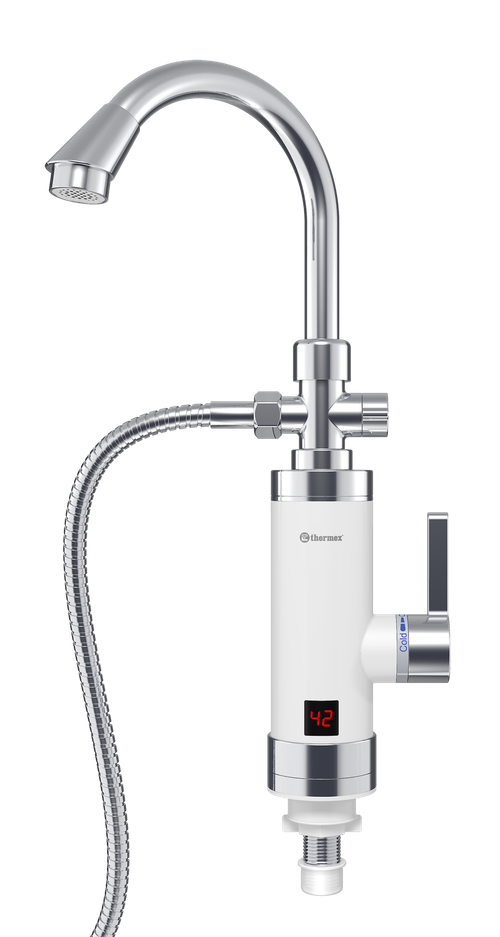 Водонагреватель-смеситель электрический проточный напорного типа FOCUS Thermex