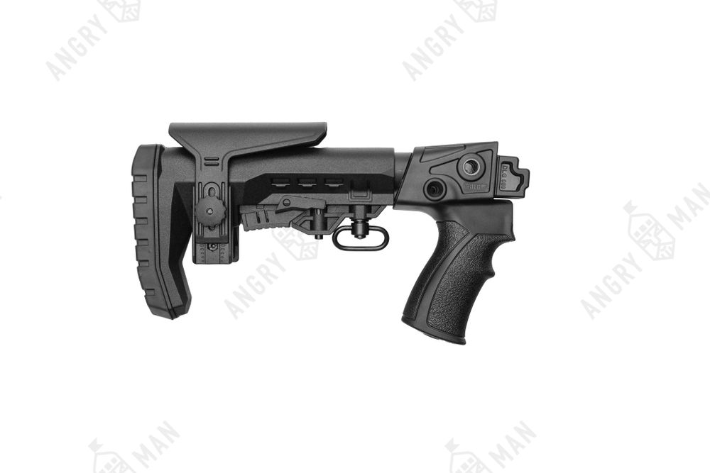 Комплект: Телескопический приклад на Сайгу охотвариант, Atom, K.Arma