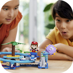 LEGO Super Mario Большой морской еж и дополнительный набор Beach Fun 71400