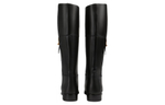 GUCCI Leather Knee high Boots Women"s Black