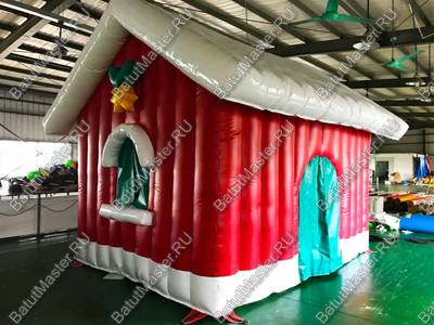 Надувной шатер "Рождественский домик", 5*4*4 м