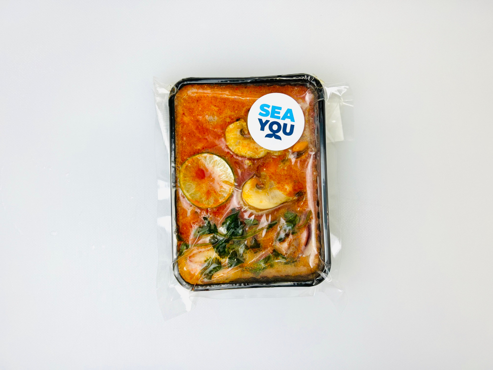 Суп "Том Ям" с морепродуктами и тайскими специями |Свежемороженый |450 гр/уп