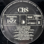 Louis Armstrong ‎– Chicago Concert (Испания 1988г.)