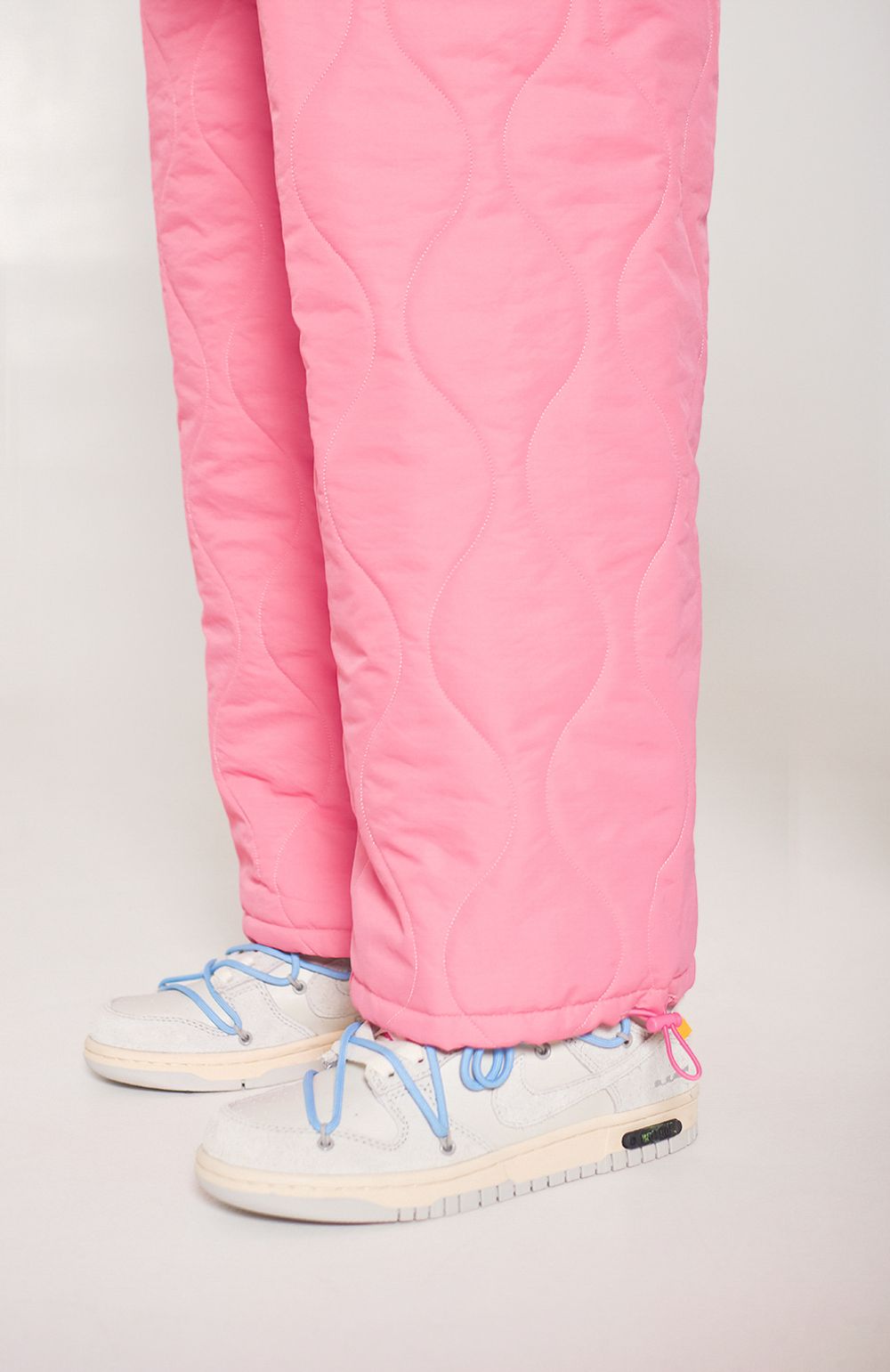 Брюки Alexandra Talalay стёганые AT019 розовато-лиловые