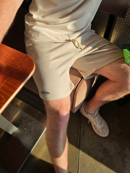 Шорты повседневные Casual LEGENDA бежевые