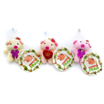 Игрушка мягкая брелок D-738