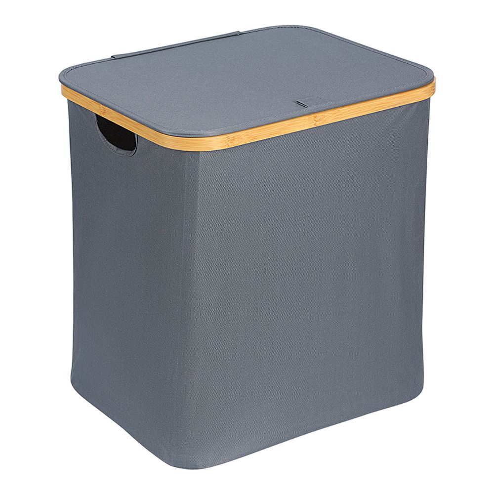 Корзина для белья Neat Mid, 40x33x43 см, серая