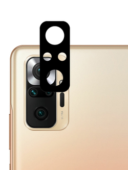 Стекло на камеру ROSCO для Xiaomi Redmi Note 10 Pro оптом (арт. XM-RN10P-3D-CAM-GLASS-BLACK)