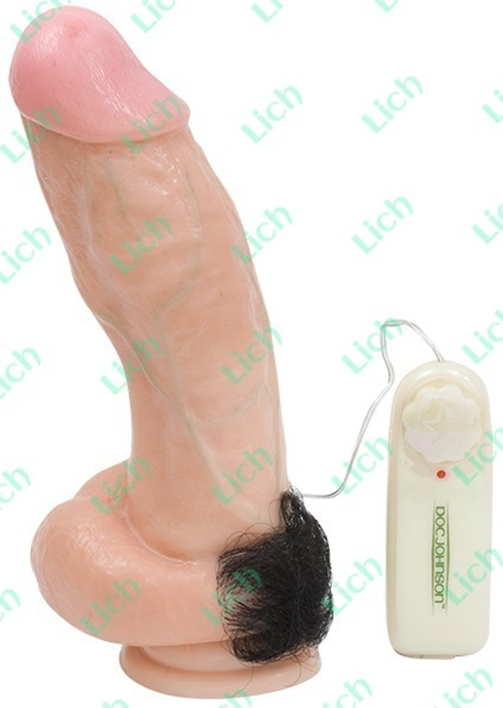 Фаллоимитатор KONG на присоске c вибратором и пультом управления