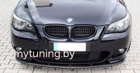 Накладка на бампер передний для BMW 5 серии E60 / E61 M-Packet (03-10)