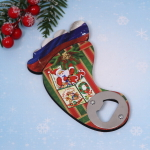 Открывашка для бутылок 13*8см «Дед Мороз»