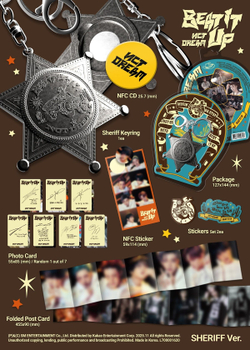 Альбом NCT DREAM - BEAT IT UP 6th Mini Album SMART SHERIFF Version