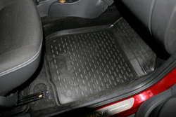 Коврики в салон RENAULT Sandero 2010- 2014, 4 шт. (полиуретан) Element.NLC.41.18.210KH