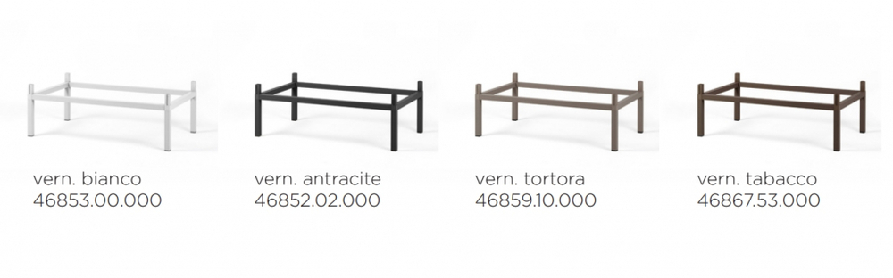 Комплект для увеличения высоты стола Nardi Kit Cube 120х70 High, антрацит