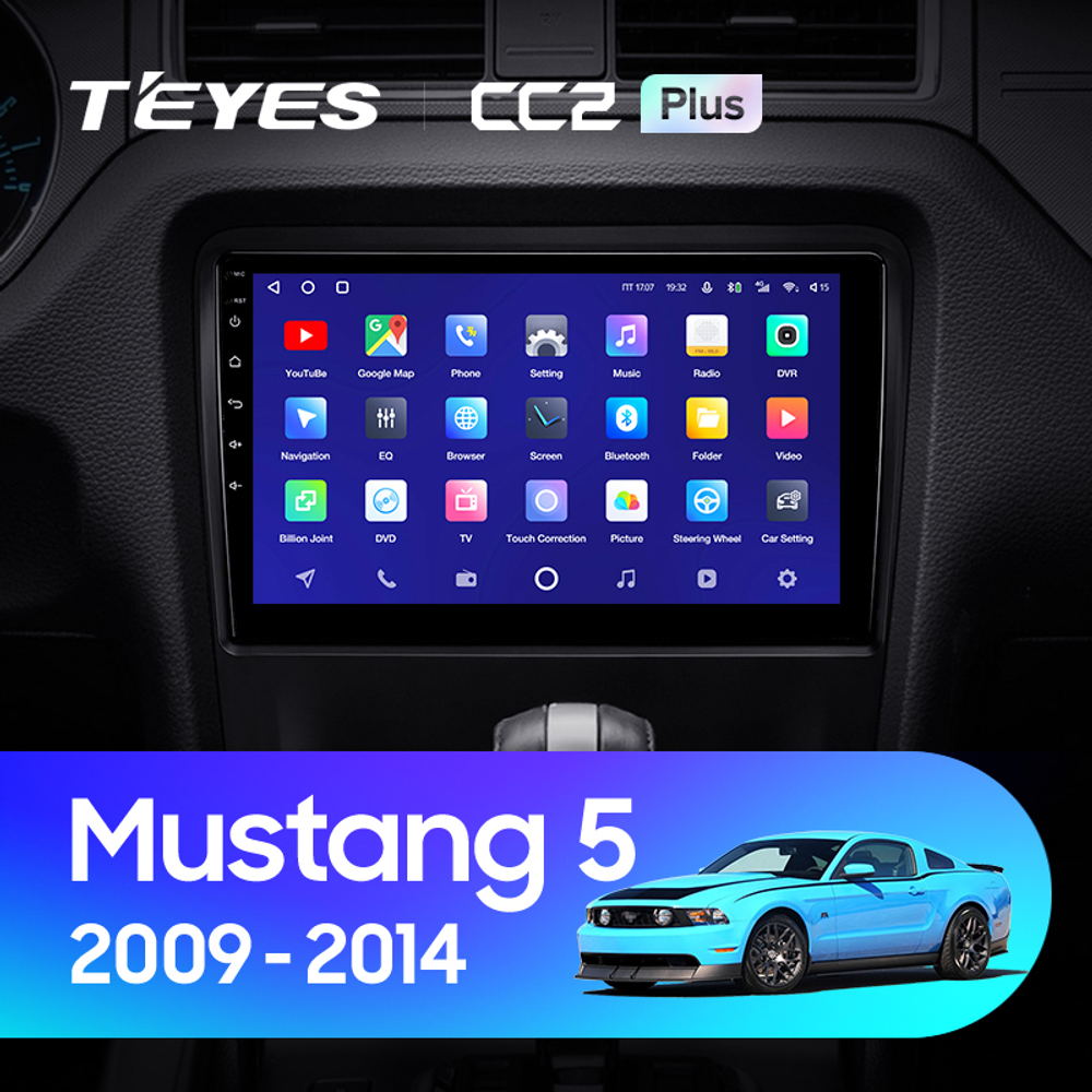 CC2 Plus 10,2"для Ford Mustang 5 2009-2014