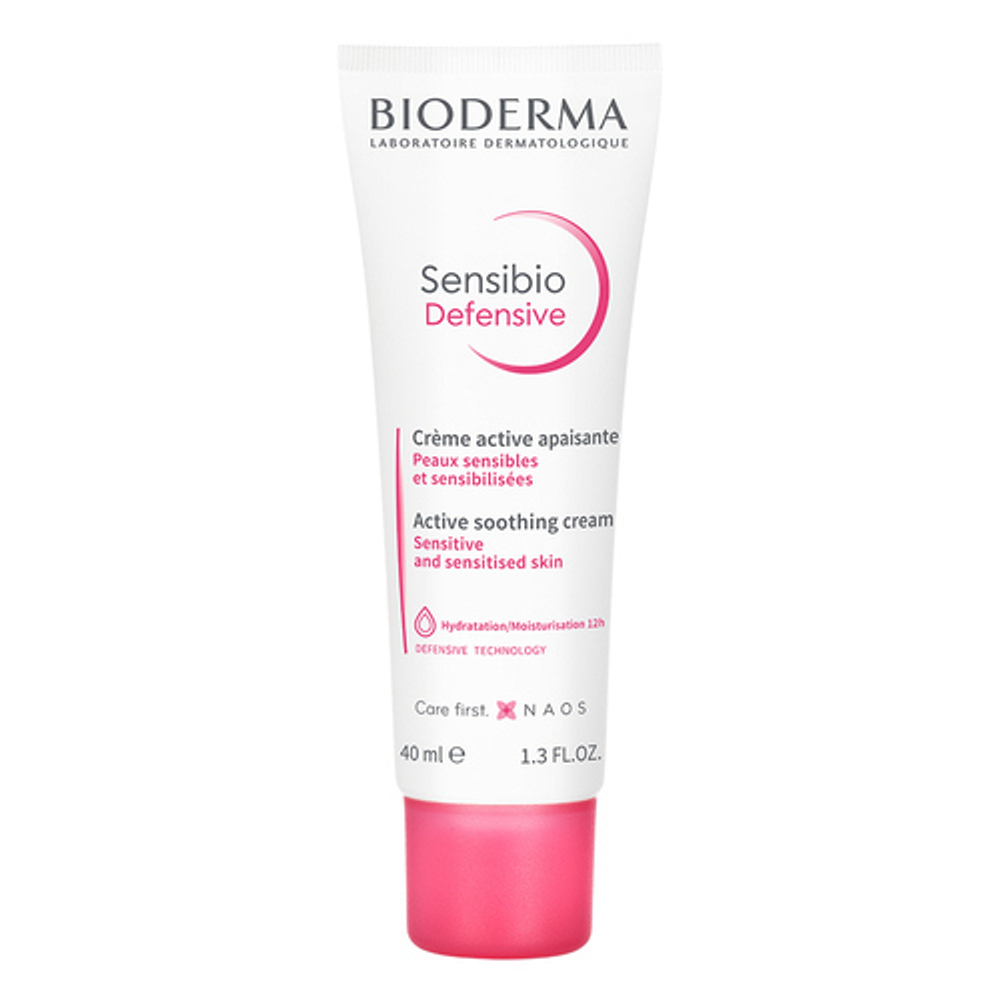 BIODERMA SENSIBIO Defensive Cream Успокаивающий, увлажняющий крем для чувствительной кожи 40 мл