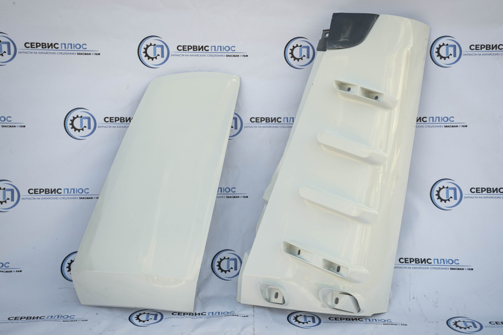Обтекатель кабины белый левый в сборе Shacman X5000