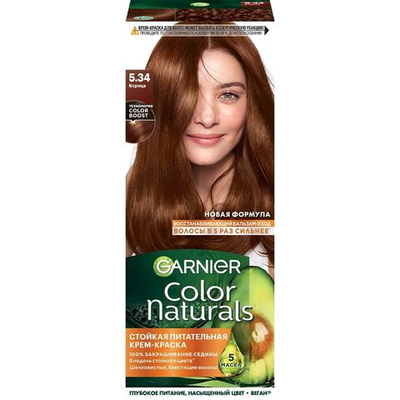 GARNIER Naturals крем-краска 5.34 (корица)