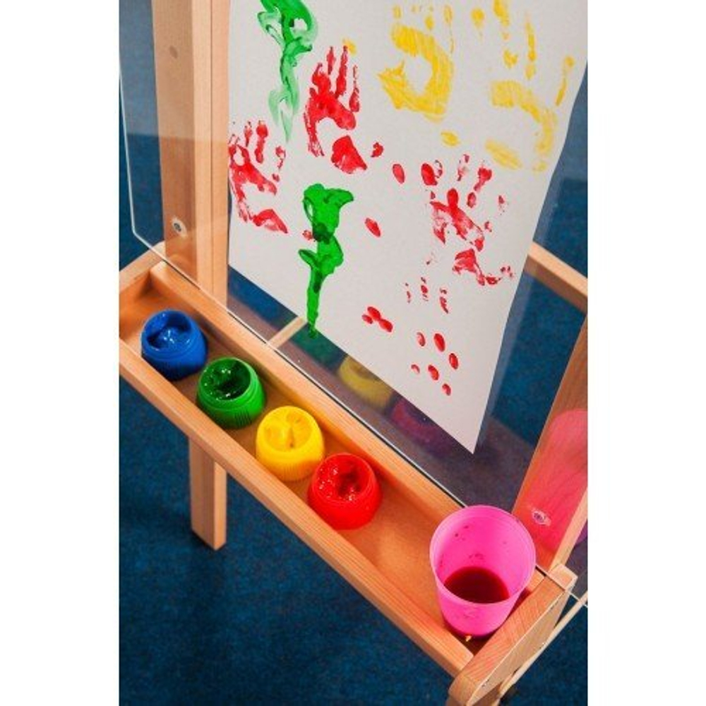 Двухсторонний прозрачный мольберт