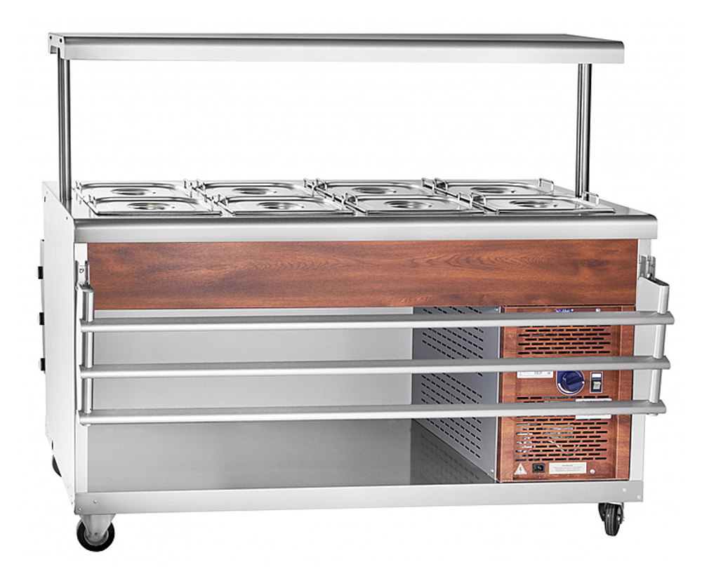 Прилавок-витрина Abat ПВВ(Н)-70ПМ-01-НШ кашир.