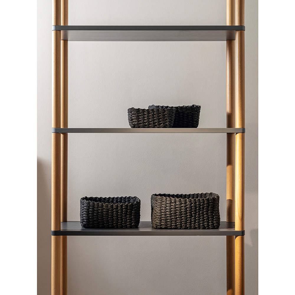Корзина для хранения hagen, 34х22х15 см, черная