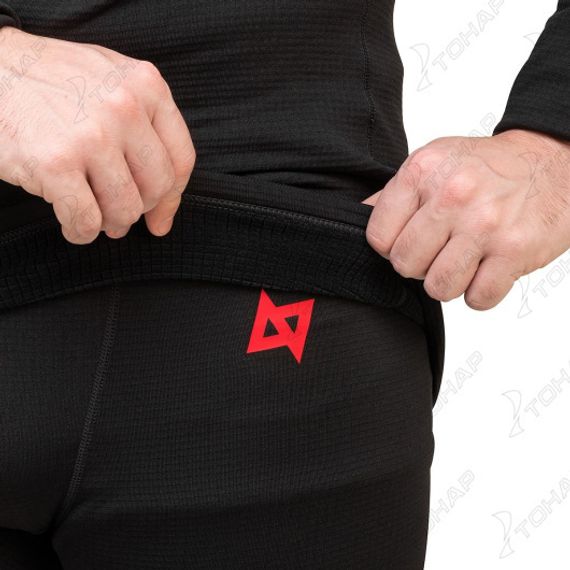 Комплект термобелья мужской Combat цв.черный р.2XL (58-60) (N-6404-2XL) NISUS