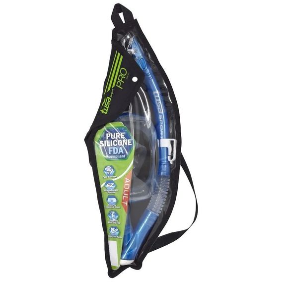 Набор маска+трубка в сумке TUSA Sport UCR-3325P черный/черный