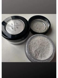 ARTEX мерцающая пудра (звездная пыль) блеск серебро (2 баночки)