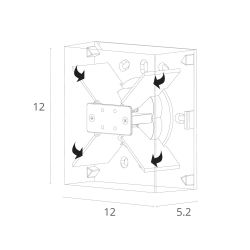 Фасадный светильник Arte Lamp