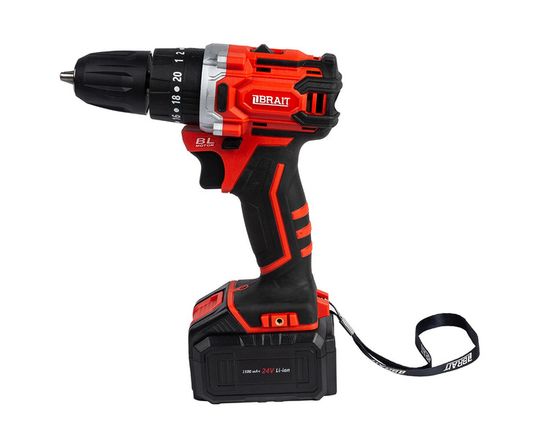 Аккумуляторный шуруповерт "BRAIT" BCD24SSBL