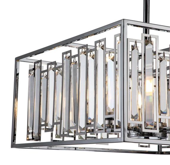 Подвесная люстра Indigo Valzer 12001/5R Chrome V000064