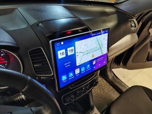 Магнитола для KIA Sorento 2 XM 2012-2020 c экраном климата снизу - Parafar PF224T на Android 13, Быстрая, QLED 2K монитор 11" или 13", CarPlay, 4G SIM-слот
