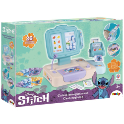 Smoby Disney - Кассовый аппарат STITCH с кардридером + 26 аксессуаров 350119