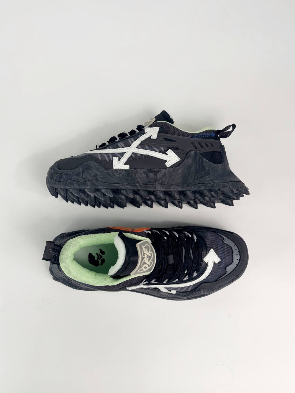Кроссовки OFF-White Odsy 1000 #B117 (сер.)