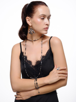 Браслет "Night story" Silver