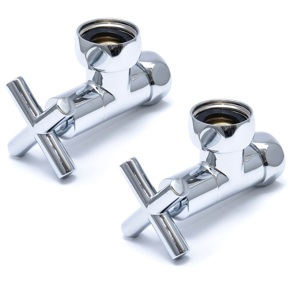ВЕНТИЛЬ ЗАПОРНЫЙ УГЛОВОЙ КРЕСТ  3/4" x 1"  г/г  ZZ-4706 (4706SCH1005), пар