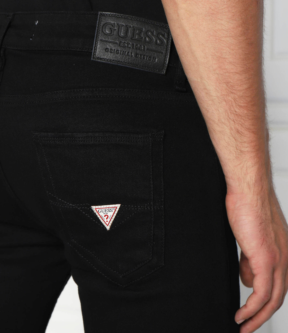 Джинсы Miami GUESS - черный(M2YAN1 D4Q51)