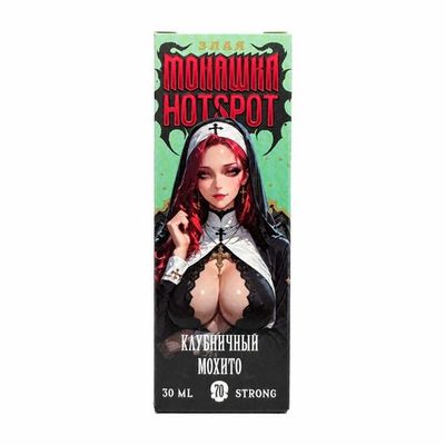 Жидкость Злая Монашка x HOTSPOT Salt 2% ULTRA 30 ml